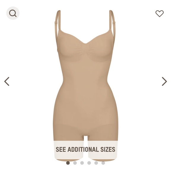 SKIMS Intimates & Sleepwear Skims Low Back Shapewear Poshmark
